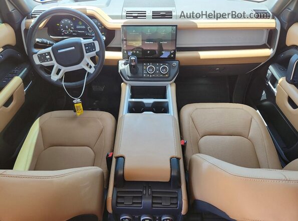SALEJEEX6T2485557 2026 LAND ROVER DEFENDER Black Առջևի վահանակի տեսք