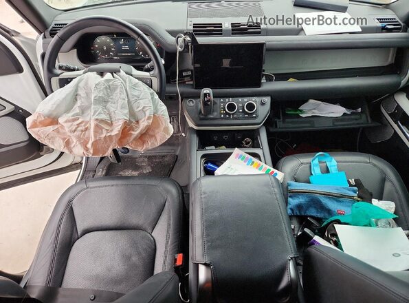 SALEJFEU0R2275797 2024 LAND ROVER DEFENDER White Вид панелі приладів