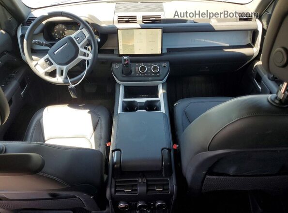SALEJFFU3S2428502 2025 LAND ROVER DEFENDER Black წინა პანელის ხედი
