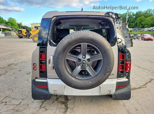 SALEK7EX2P2231763 2023 LAND ROVER DEFENDER Tan Vista trasera