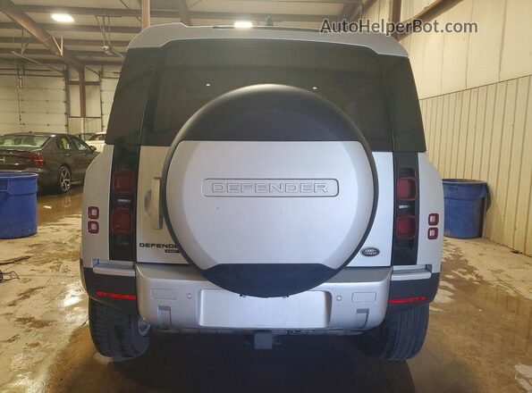 SALEP7EU2L2001111 2020 LAND ROVER DEFENDER Silver Rear view