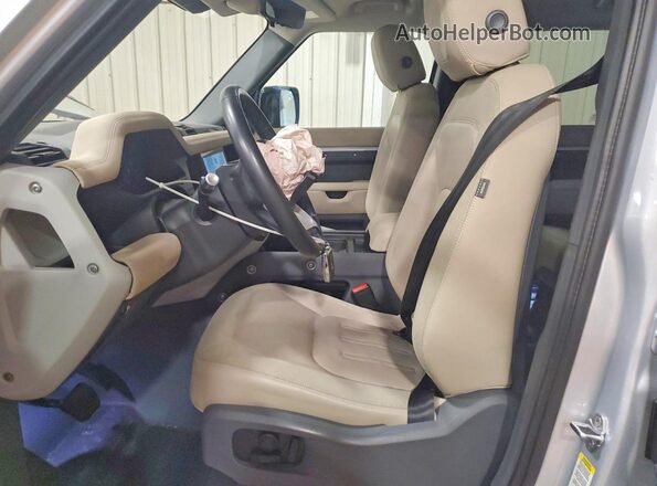 SALEP7EU2L2001111 2020 LAND ROVER DEFENDER Silver Front interior view