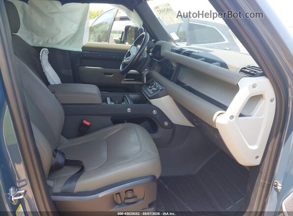 SALEPEEU6P2191781 2023 LAND ROVER DEFENDER Blue Widok wnętrza z przodu