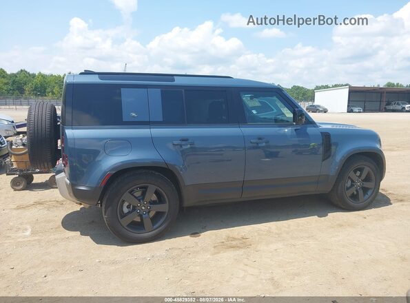 SALEPEEU6P2191781 2023 LAND ROVER DEFENDER Blue Widok wnętrza z tyłu
