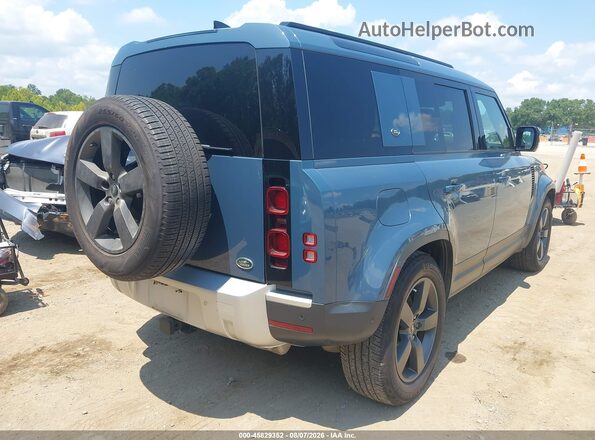 SALEPEEU6P2191781 2023 LAND ROVER DEFENDER Blue Tył prawy