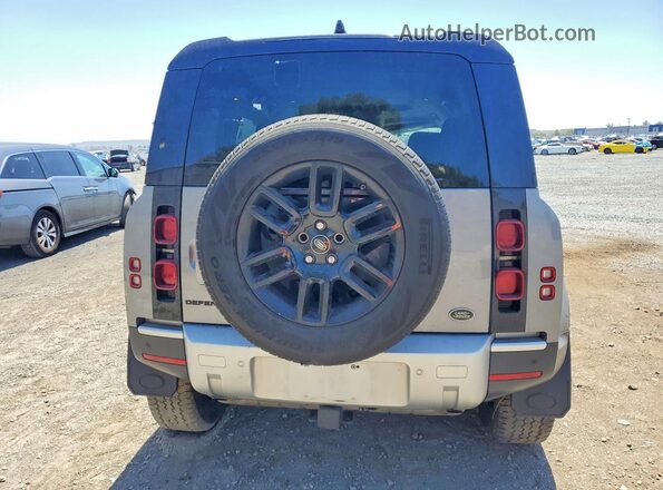 SALEPERU9M2037443 2021 LAND ROVER DEFENDER Gray Вид ззаду