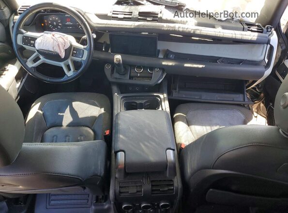 SALEPERU9M2037443 2021 LAND ROVER DEFENDER Gray Вид панелі приладів