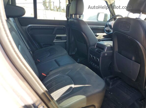 SALEPERU9M2037443 2021 LAND ROVER DEFENDER Gray Вид задньої частини салону