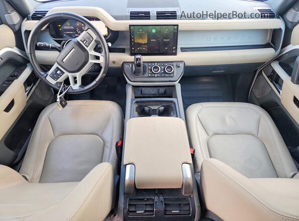 SALEPFEU2P2180167 2023 LAND ROVER DEFENDER White Vista del salpicadero
