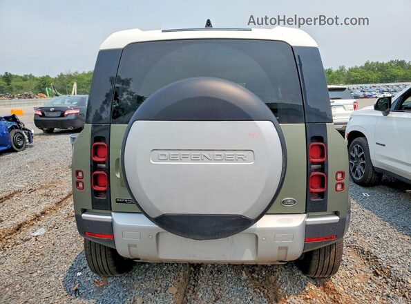 SALEV6RU5M2051707 2021 LAND ROVER DEFENDER Green Widok z tyłu