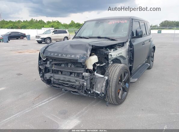 SALEWEEE1R2314594 2024 LAND ROVER DEFENDER Gray Przód lewy