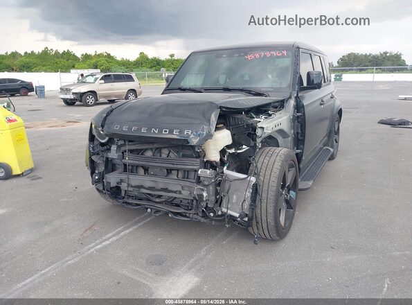 SALEWEEE1R2314594 2024 LAND ROVER DEFENDER Gray Widok z przodu