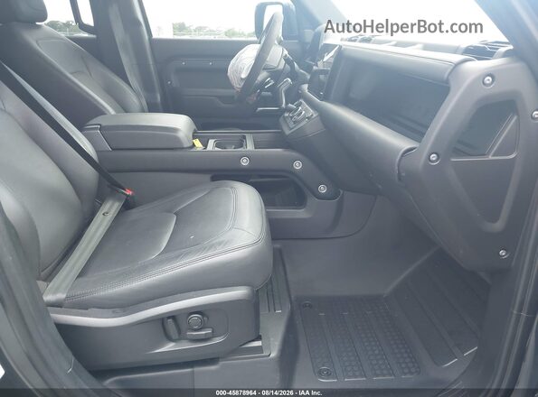 SALEWEEE1R2314594 2024 LAND ROVER DEFENDER Gray Widok wnętrza z przodu