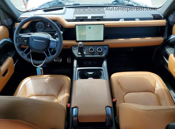 SALEWEEE5P2175812 2023 LAND ROVER DEFENDER White Առջևի վահանակի տեսք