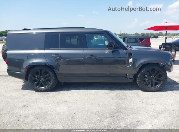 SALEWFEU2R2353773 2024 LAND ROVER DEFENDER Gray Widok zestawu wskaźników