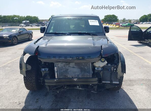 SALEWFEU2R2353773 2024 LAND ROVER DEFENDER Gray Widok deski rozdzielczej