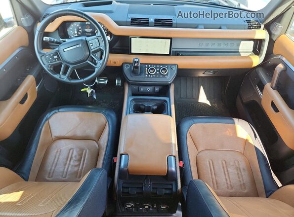 SALEXEEU9L2033994 2020 LAND ROVER DEFENDER Silver Dashboard view