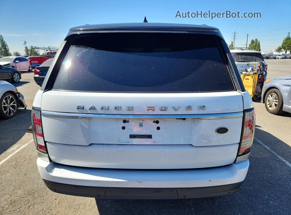 SALGR2FK1HA350275 2017 LAND ROVER RANGE Silver Вид ззаду