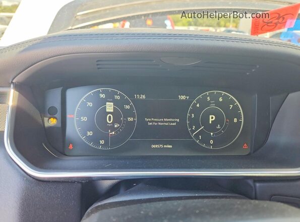 SALGR2FV5HA362133 2017 LAND ROVER RANGE White Սարքավորումների վահանակի տեսք