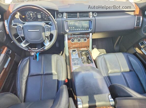 SALGR2FV5HA362133 2017 LAND ROVER RANGE White Առջևի վահանակի տեսք