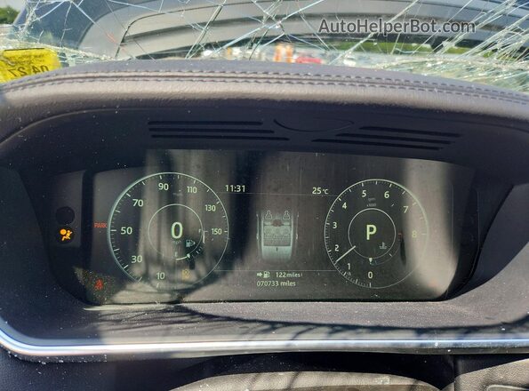 SALGR2FV9HA336859 2017 LAND ROVER RANGE Black Սարքավորումների վահանակի տեսք