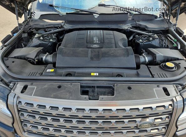 SALGR2FV9HA336859 2017 LAND ROVER RANGE Black Շարժիչի բաժամունքի տեսք