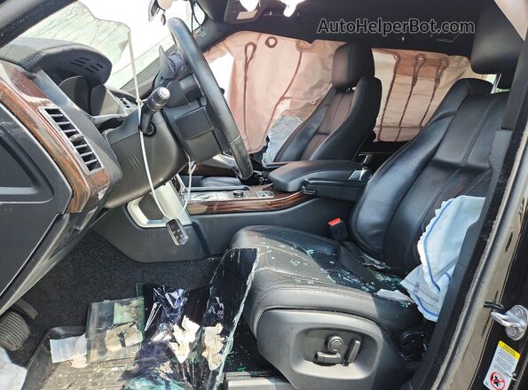 SALGR2FV9HA336859 2017 LAND ROVER RANGE Black Սալոնի դիմացի տեսք