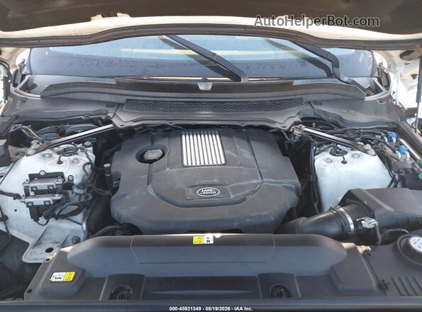 SALGR2KFXGA263322 2016 LAND ROVER RANGE ROVER Белый Вид сзади