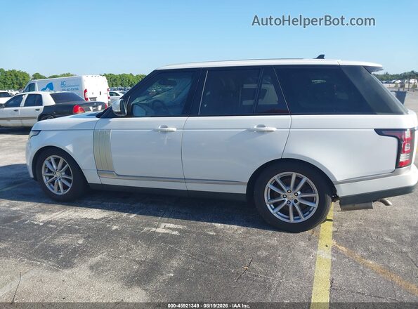 SALGR2KFXGA263322 2016 LAND ROVER RANGE ROVER Белый Панорамный вид салона 360°