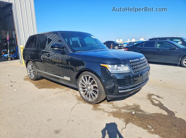 SALGR2PF6GA309060 2016 LAND ROVER RANGE Black Front right