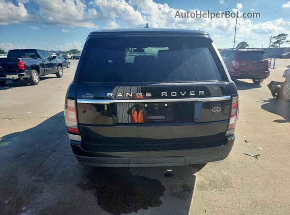 SALGR2PF6GA309060 2016 LAND ROVER RANGE Black Rear view