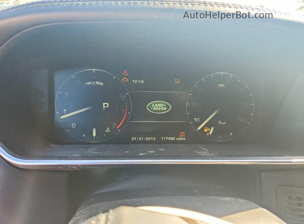SALGR2PF6GA309060 2016 LAND ROVER RANGE Black Instrument cluster view