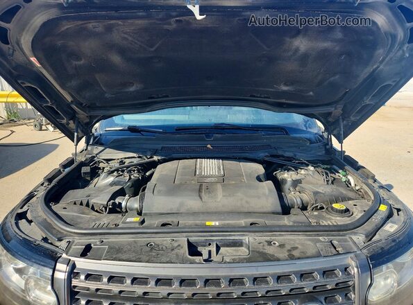 SALGR2PF6GA309060 2016 LAND ROVER RANGE Black Engine compartment view