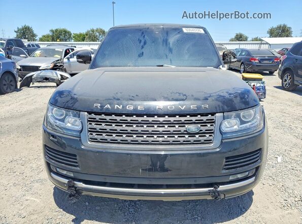 SALGR2PF8GA319671 2016 LAND ROVER RANGE Black Vista frontal