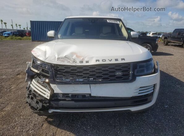 SALGR2SU1MA448045 2021 LAND ROVER RANGE Белый Вид спереди