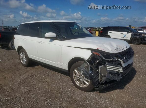 SALGR2SU1MA448045 2021 LAND ROVER RANGE Белый Передняя правая четверть