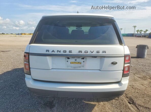 SALGR2SU1MA448045 2021 LAND ROVER RANGE Белый Вид сзади