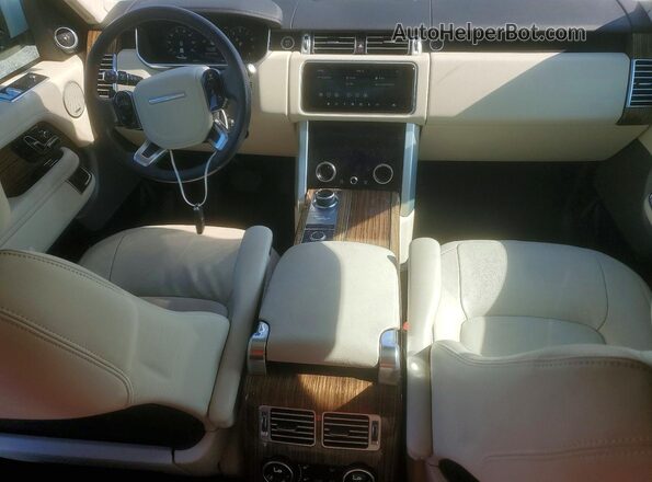 SALGR2SU1MA448045 2021 LAND ROVER RANGE Белый Вид панели приборов