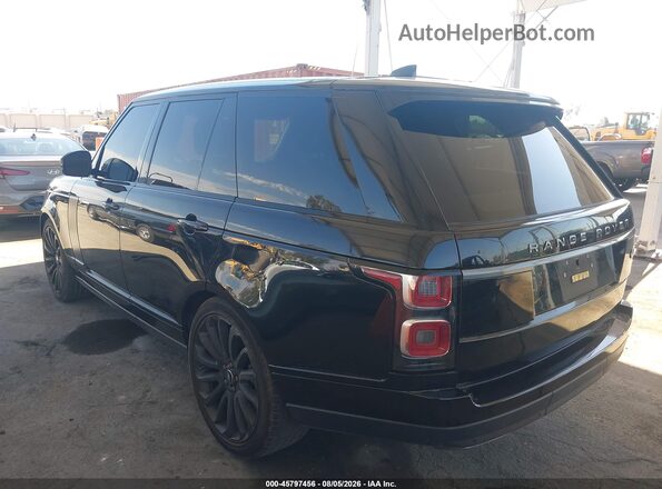SALGR2SU5LA574391 2020 LAND ROVER RANGE ROVER Black Tył lewy