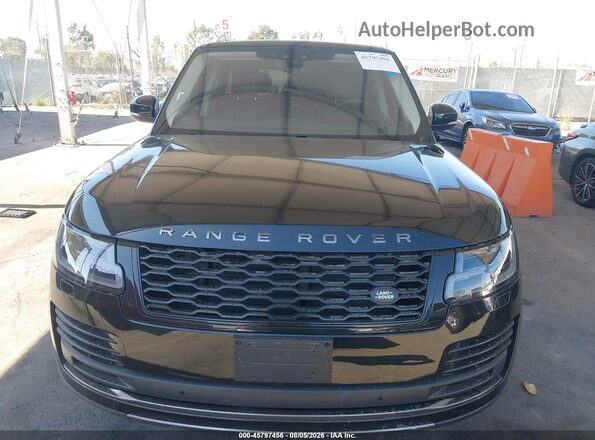 SALGR2SU5LA574391 2020 LAND ROVER RANGE ROVER Black Widok z przodu