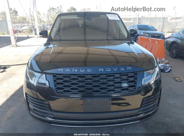 SALGR2SU5LA574391 2020 LAND ROVER RANGE ROVER Black Widok zestawu wskaźników