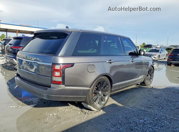 SALGS2EF2GA262116 2016 LAND ROVER RANGE ROVER Gray Front view