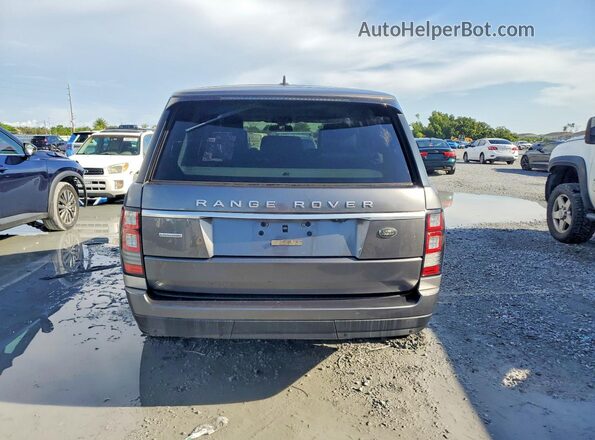 SALGS2EF2GA262116 2016 LAND ROVER RANGE ROVER Gray Rear interior view