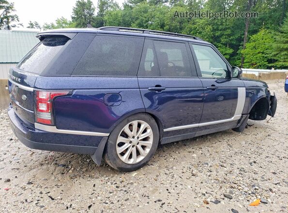 SALGS2EF3GA281547 2016 LAND ROVER RANGE Blue Trasero derecho