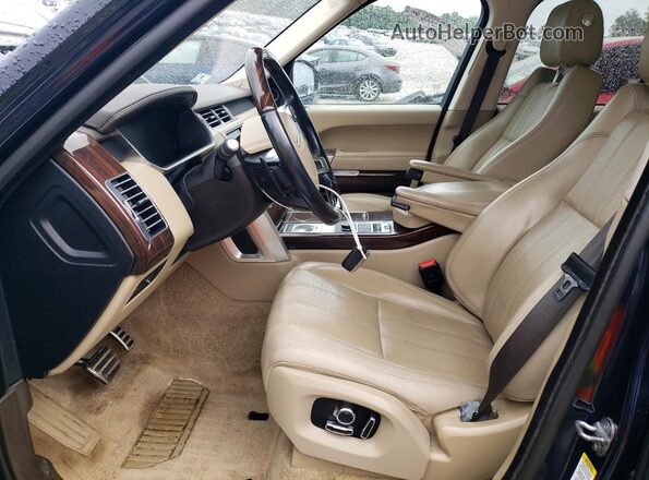 SALGS2EF3GA281547 2016 LAND ROVER RANGE Blue Vista interior delantera
