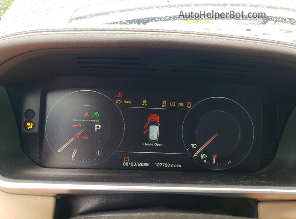 SALGS2EF3GA281547 2016 LAND ROVER RANGE Blue Vista del cuadro de instrumentos