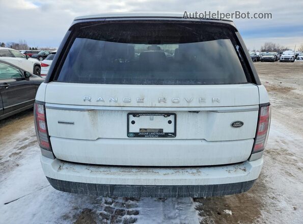 SALGS2EF3GA291656 2016 LAND ROVER RANGE Белый Панорамный вид салона 360°