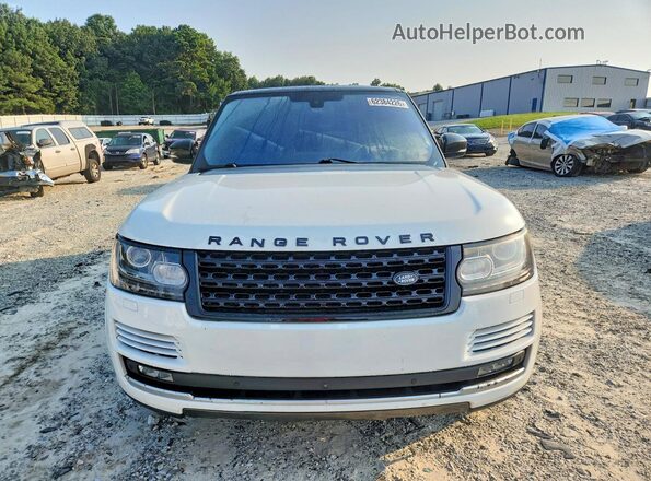 SALGS2EF5GA260876 2016 LAND ROVER RANGE White Widok z przodu