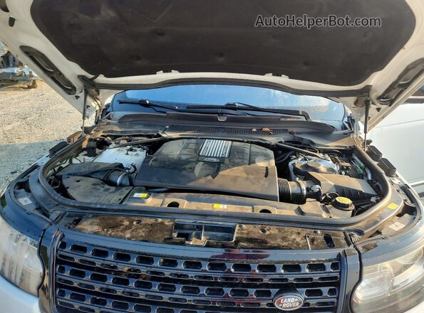 SALGS2EF5GA260876 2016 LAND ROVER RANGE White Widok wnętrza z tyłu