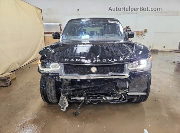 SALGS2EF7GA247174 2016 LAND ROVER RANGE Black Вид спереду